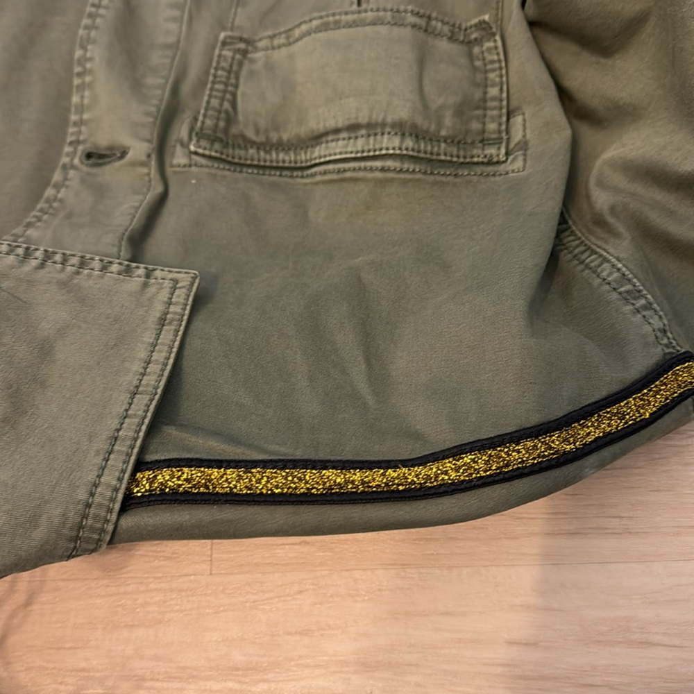 Pistola Army Green cropped jacket - Picture 5 of 5